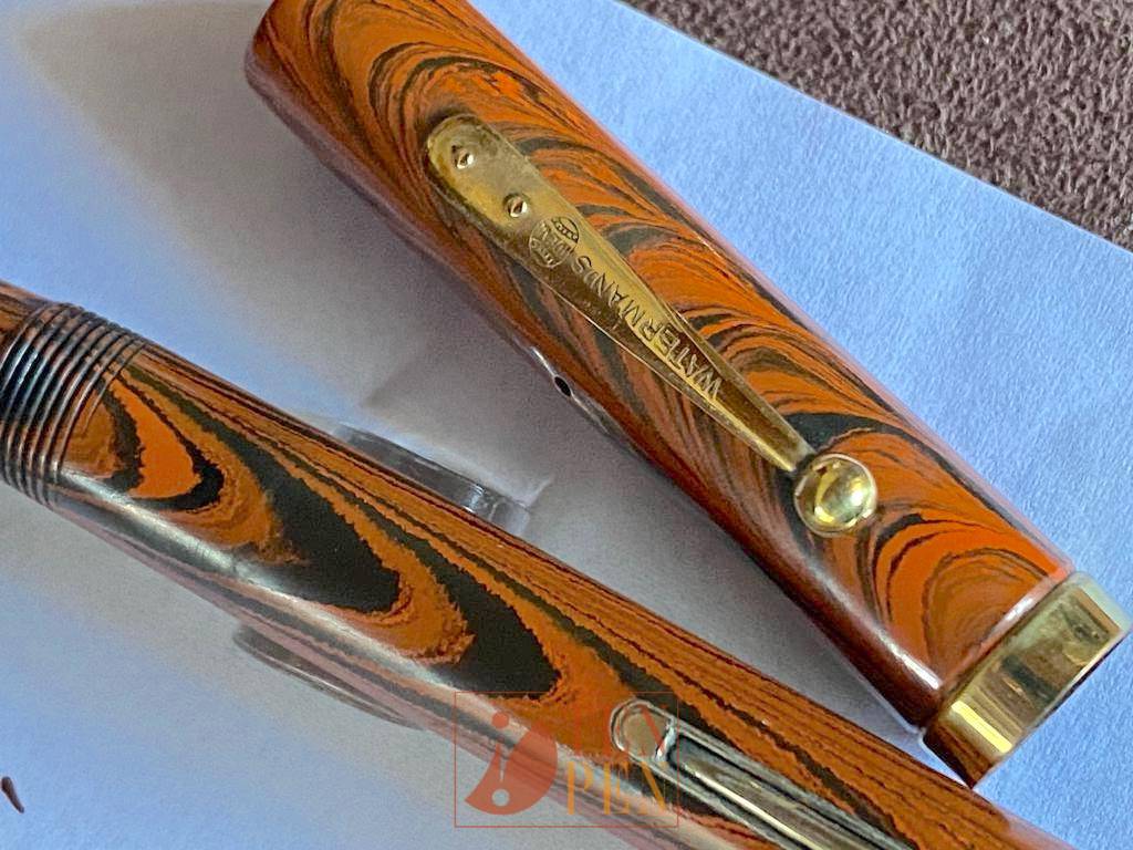 WATERMAN 52 RED RIPPLE EBONITE - GREAT WRITER | Tenpen - By